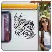 FOREVER FLYING FREE Vinyl Sticker