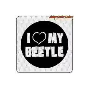 I LOVE MY BEETLE STICKER. BUY VINYL STICKERS.