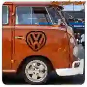 VW-Herzaufkleber für Camper und Van