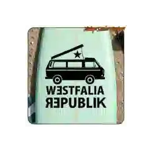 WESTFALIA REPUBLIK camper sticker