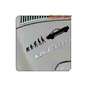 EVOLUTION MUSTANG STICKER. BUY VINYL STICKERS.