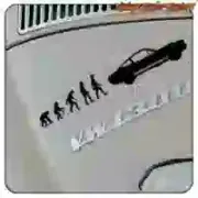EVOLUTION MUSTANG STICKER. BUY VINYL STICKERS.