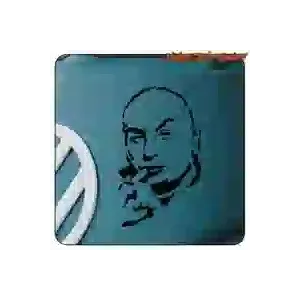 Dr Evil Sticker in cut vinyl