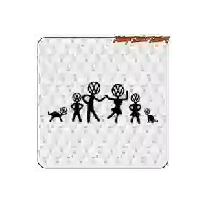 Pegatina VW FAMILY. Comprar pegatinas.