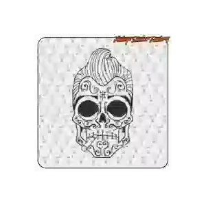 Pegatina Calavera Llaves Custom Culture
