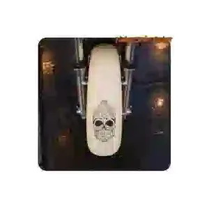 Skull Keys Custom Culture Sticker