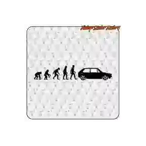EVOLUTION GOLF MK1 AUFKLEBER. KAUFEN SIE VINYLAUFKLEBER.