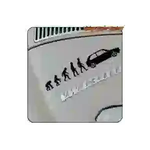 EVOLUTION GOLF MK1 AUFKLEBER. KAUFEN SIE VINYLAUFKLEBER.