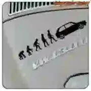 EVOLUTION GOLF MK1 STICKER. BUY VINYL STICKERS.