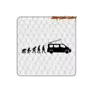 EVOLUTION RENAULT TRAFFIC CAMPER AUFKLEBER. KAUFEN SIE VINYLAUFKLEBER.