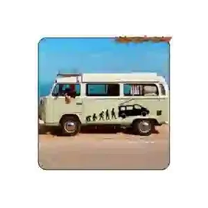 EVOLUTION RENAULT TRAFFIC CAMPER STICKER. BUY VINYL STICKERS.