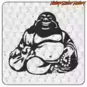 Dekorativer Buddha-Aufkleber | Vintage Sticker Factory