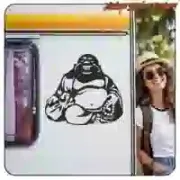 Decorative Buddha Sticker | Vintage Sticker Factory