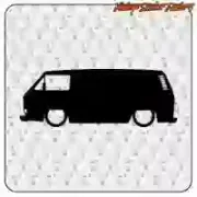 Autocollant Volkswagen T3 Tôlé LOW