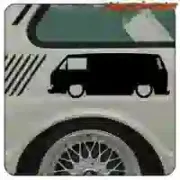 Volkswagen T3 Panel Van LOW Sticker