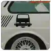 Pegatina VW T3 LOW. Comprar pegatinas.