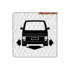 VW T4 LOW sticker for camper van