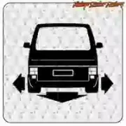 Pegatina VW T4 LOW para furgoneta camper