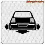 Pegatina VW Golf Low | Vinilo decorativo