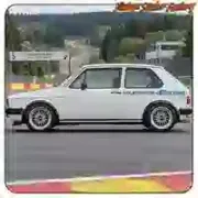 VW RACING sticker. Buy stickers.