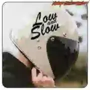 Autocollant LOW AND SLOW voiture