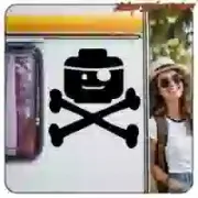 Pegatina LEGO PIRATA. Comprar pegatinas.