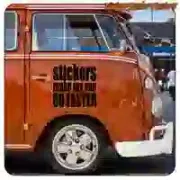 Autocollant vanlife STICKERS MAKE MY VAN GO FASTER