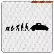 AUTOCOLLANT HOT ROD -5. ACHETEZ DES AUTOCOLLANTS EN VINYLE.