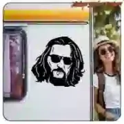 Autocollant de cinéma BIG LEWOWSKY