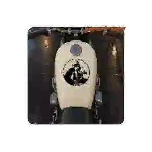 Autocollant café racer en vinyle de découpe