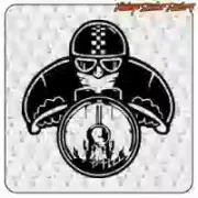 Pegatina PILOTO CAFE RACER. Comprar pegatinas.