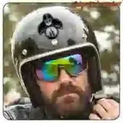 Pegatina PILOTO CAFE RACER. Comprar pegatinas.