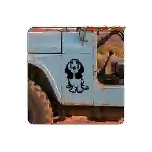 Sticker Cocker Spaniel | Vintage Sticker Factory