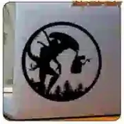 ALIEN ET STICKER. BUY VINYL STICKERS.