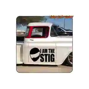 Pegatina I AM THE STIG para coche racing