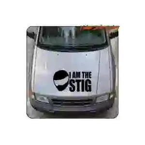 Pegatina I AM THE STIG para coche racing
