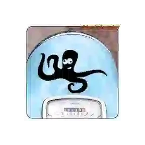 Pegatina de pulpo en vinilo decorativo