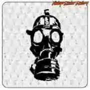 Street Art Mask Sticker | Die-Cut Vinyl