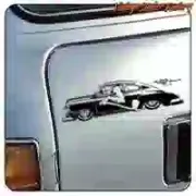 AUTOCOLLANT HOT ROD -6. ACHETEZ DES AUTOCOLLANTS EN VINYLE.