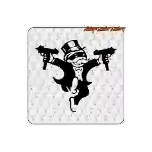 MONOPOLY decorative vinyl sticker
