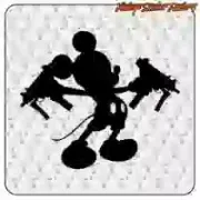 MICKEY sticker for customising surfaces