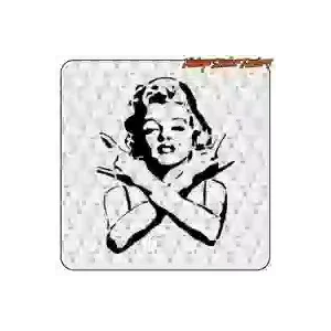 Marilyn Aufkleber zur Gestaltung | Vintage Sticker Factory