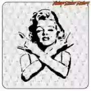 Marilyn Aufkleber zur Gestaltung | Vintage Sticker Factory