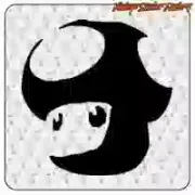 Pegatina Mario Mushroom para videojuegos