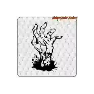 Zombie sticker for decorating and personalising