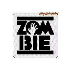 ZOMBIE -3 STICKER. BUY VINYL STICKERS.