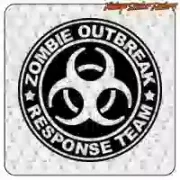 Autocollant ZOMBIE OUTBREAK RESPONSE TEAM