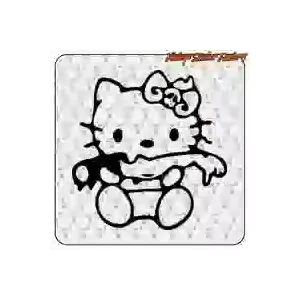Kitty Zombie Aufkleber | Zombie-Katze