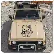 Autocollant Kitty Zombie | Chat zombie