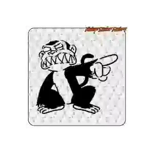 The Simpsons Evil Monkey Sticker